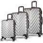 Zoozie Bags Juego de maletas de 3 piezas Gris